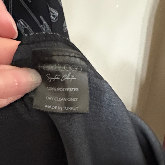 Foxblood Eliza Sidney Safety Pin Dress - Picture 7 of 7